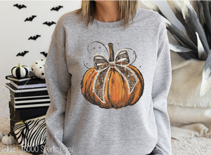 Lace Bow Pumpkin #BS7193