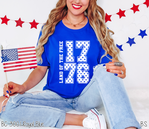 Land of the Free 1776 #BS6900