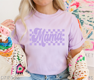 Lavender Checkered Mama #BS6693