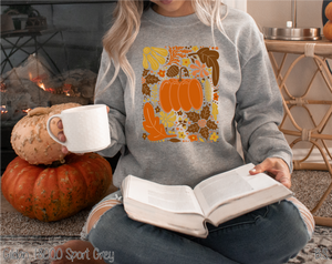 Leaf Pumpkin Collage #BS7222