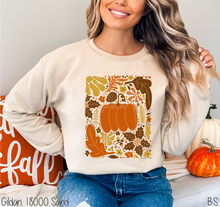 Load image into Gallery viewer, Leaf Pumpkin Collage #BS7222
