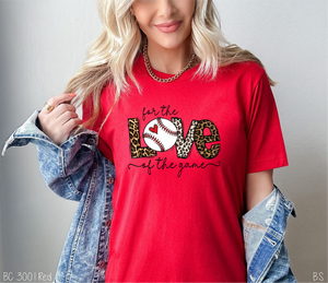 Leopard Baseball For The Love #BS5039