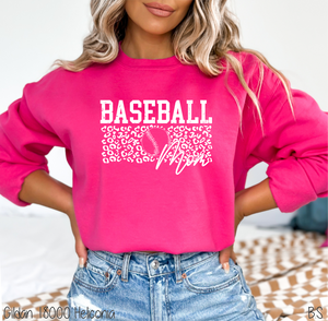 Leopard Baseball Mom #BS6572