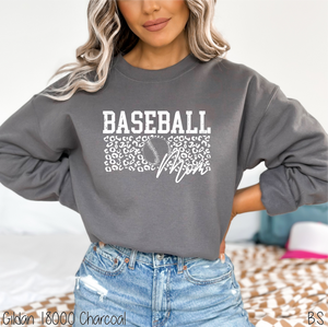 Leopard Baseball Mom #BS6572