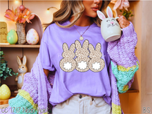 Load image into Gallery viewer, Leopard Bunny Trio #BS9025
