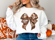 Load image into Gallery viewer, Leopard Coquette Bow #BS7202
