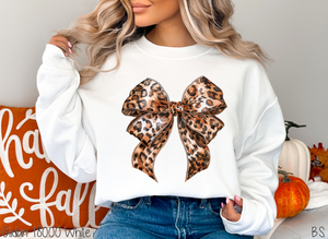 Leopard Coquette Bow #BS7202