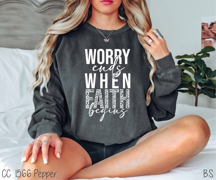 Leopard Faith Worry Ends #BS6040