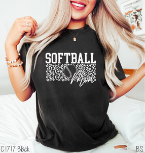 Leopard Softball Mom #BS6573