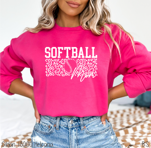 Leopard Softball Mom #BS6573