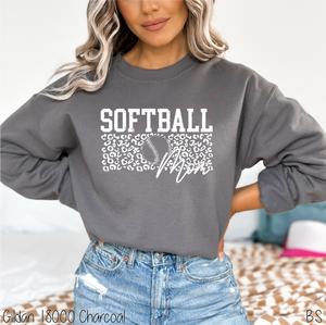 Leopard Softball Mom #BS6573