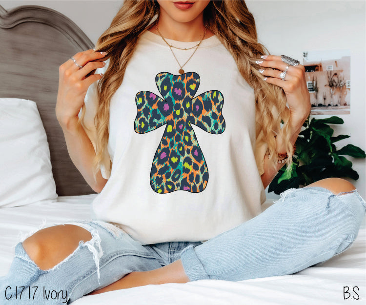 Bright Leopard Cross #BS478