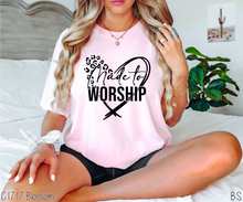 Load image into Gallery viewer, Leopard Heart Made To Worship #BS3660
