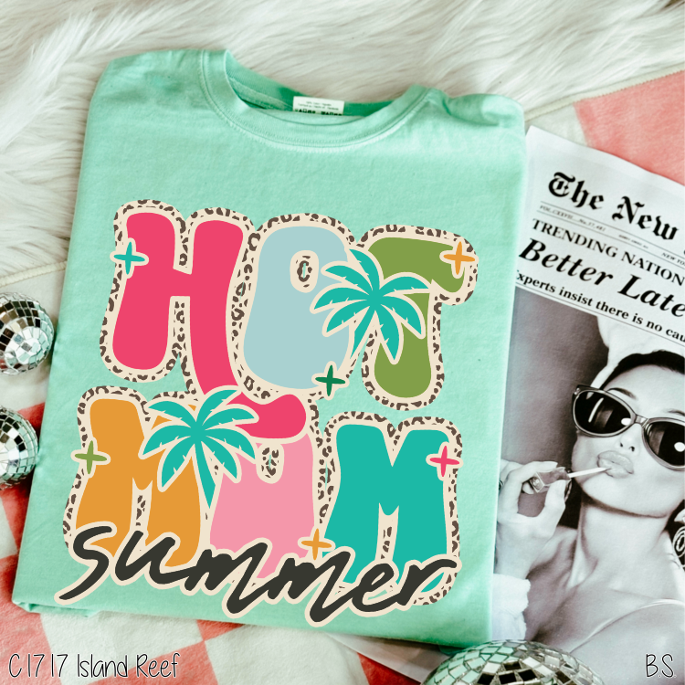 Leopard Palm Hot Mom Summer #BS3089