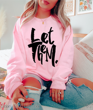 Load image into Gallery viewer, Let Them Distressed Graffiti Brush #BS8734
