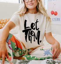 Load image into Gallery viewer, Let Them Distressed Graffiti Brush #BS8734
