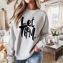 Load image into Gallery viewer, Let Them Distressed Graffiti Brush #BS8734
