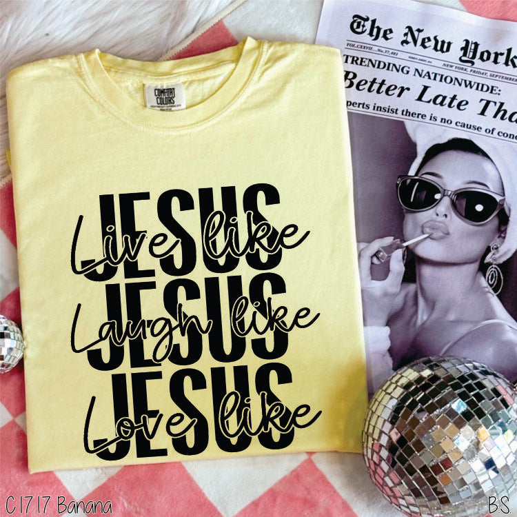 Live Laugh Love Like Jesus #BS1835