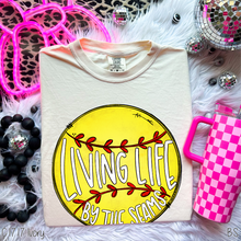 Load image into Gallery viewer, Softball Living Life By The Seams #BS1366
