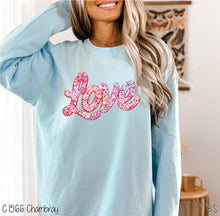 Load image into Gallery viewer, Love Faux Sequin #BS8792
