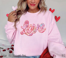 Load image into Gallery viewer, Love Faux Sequin #BS8792
