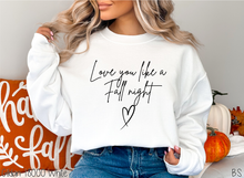 Load image into Gallery viewer, Love You Like Fall Night #BS8353
