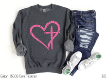 Load image into Gallery viewer, Pink Love The Cross #BS2847
