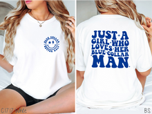 Load image into Gallery viewer, Loves Her Blue Collar Man #BS7524
