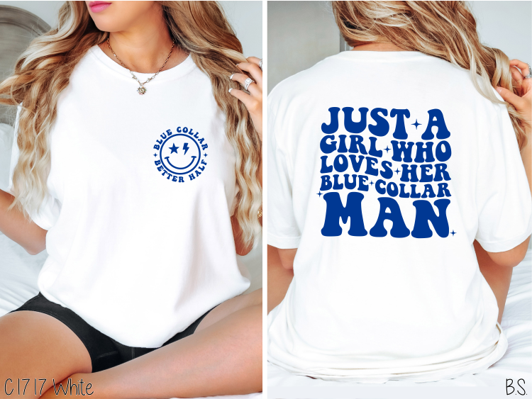 Loves Her Blue Collar Man #BS7524