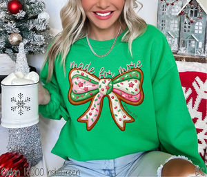Made For More Cookie Bow #BS8582A *10/12 PRINTS ON ORDER AND EXTRAS POSTED FOR PURCHASE BEFORE ARRIVAL