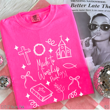 Load image into Gallery viewer, Made To Worship Doodle #BS8227
