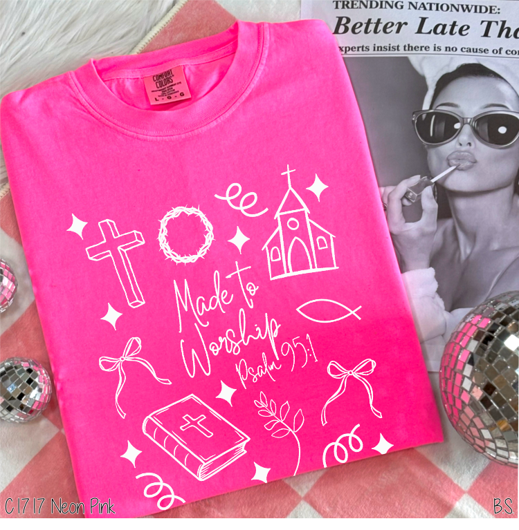 Made To Worship Doodle #BS8227