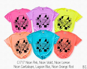 Mama Checkered Bolt Stars #BS8159