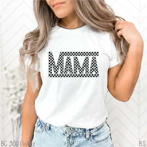Mama Checkered Outline #BS5566