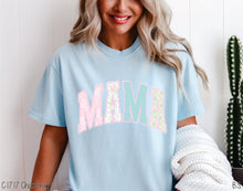 Load image into Gallery viewer, Mama Faux Lace Preppy Floral #BS8954
