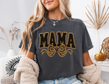 Load image into Gallery viewer, Mama Leopard Bow Faux Yarn #BS8718
