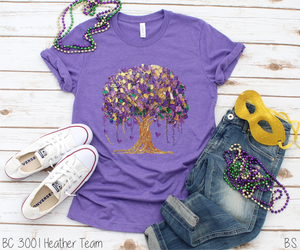 Mardi Gras Tree Brushstroke #BS7711