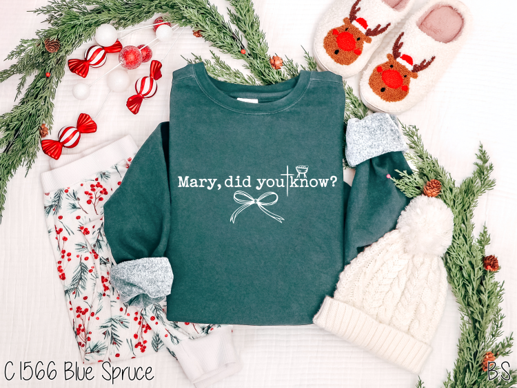 Mary Did You Know Bow #BS8684