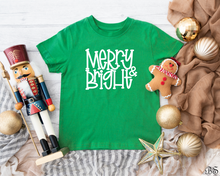 Load image into Gallery viewer, Merry And Bright Hand Lettered #BS6201
