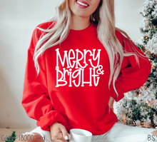 Load image into Gallery viewer, Merry And Bright Hand Lettered #BS6201
