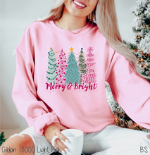 Load image into Gallery viewer, Merry And Bright Pinkish Lettering #BS7358
