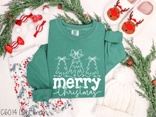Load image into Gallery viewer, Merry Christmas Bow Trees #BS8570 *10/5 PRINTS ON ORDER AND EXTRAS POSTED FOR PURCHASE BEFORE ARRIVAL
