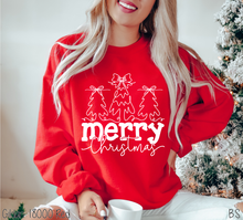 Load image into Gallery viewer, Merry Christmas Bow Trees #BS8570 *10/5 PRINTS ON ORDER AND EXTRAS POSTED FOR PURCHASE BEFORE ARRIVAL
