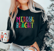Load image into Gallery viewer, Merry &amp; Bright Colorful Christmas Tree #BS53
