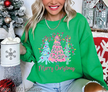 Load image into Gallery viewer, Merry &amp; Bright Colorful Coquette Trees #BS8668
