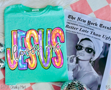 Load image into Gallery viewer, Messy Paint Jesus Loves Me #BS5401

