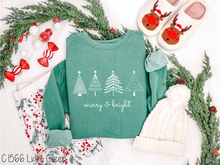 Load image into Gallery viewer, Minimalist Trees Merry &amp; Bright #BS8707
