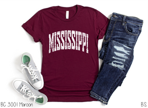 Mississippi Distressed Arch #BS8494