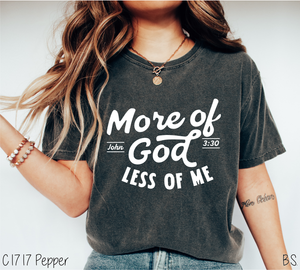 More Of God Retro #BS8463 *PREORDER CLOSING SUNDAY 8/31 @ MIDNIGHT CST
