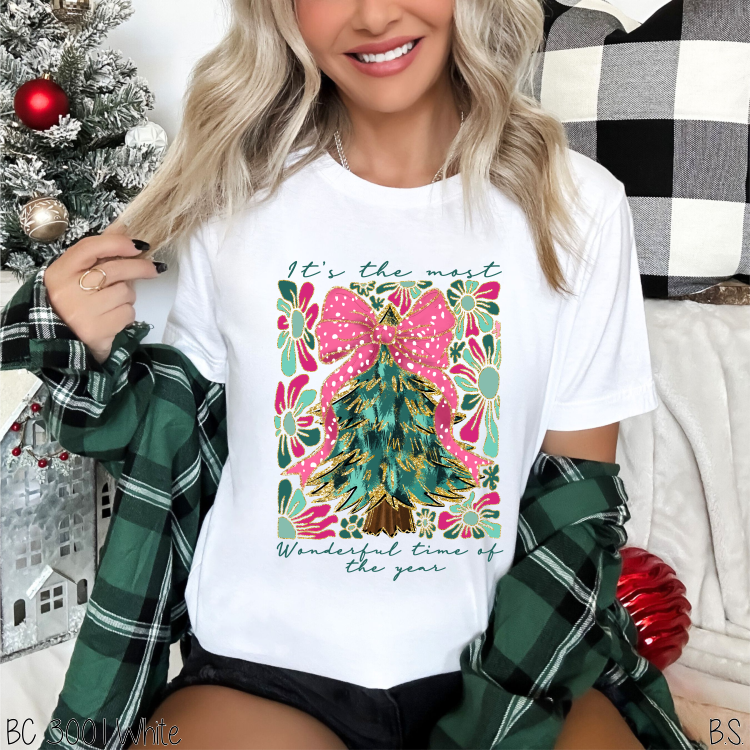 Most Wonderful Time Tree Bow #BS7507